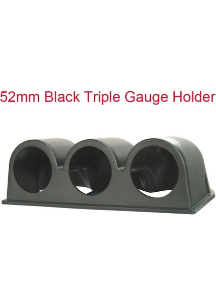 Üçlü Gösterge Tutucu Stili 7 Renk Acometro Rpm Metre LED Araba Oto Takometre Ölçer Ölçer Vakum Araba Metre Pointer Benzinli Motor Için Evrensel (Yurt Dışından)