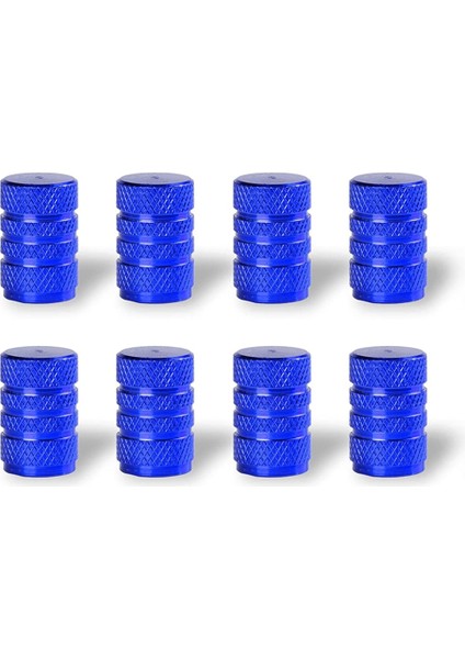 Tip A - Mavi Stil 8 Adet Lastik Valf Kapakları Lastik Jant Kök Kapağı Toz Geçirmez Oto Jant Kapağı Alüminyum Alaşım Arabalar ve Motosikletler Için Nipel Kapakları Bisikletler (Yurt Dışından)