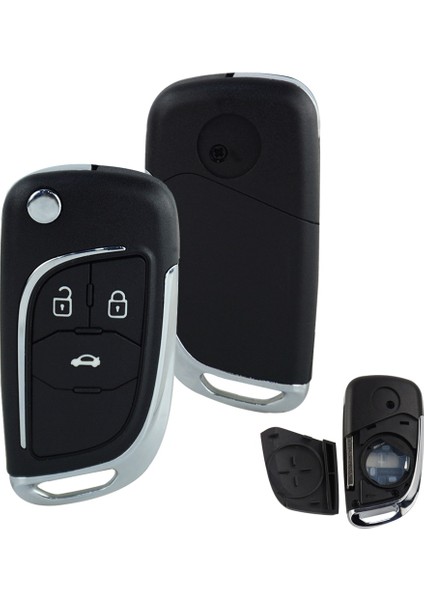5 Düğme Stili Opel Için Okeytech Modifiye Flip Katlanır Anahtar Kabuk Kılıf Opel Vauxhall Insignia Için Chevrolet Aveo Cruze Orlando Trax HU100 Kesilmemiş Bıçak (Yurt Dışından) fırsatları
