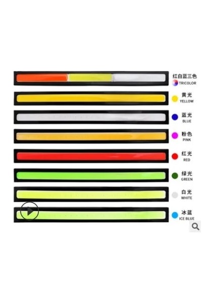 Beyaz Et Araba Styling Çalışma Işıkları 12V Cob LED Drl Sürüş Gündüz Çalışan Işık Şeridi Cob LED Drl Çubuk Çizgili Panel 17CM (Yurt Dışından) indirimleri