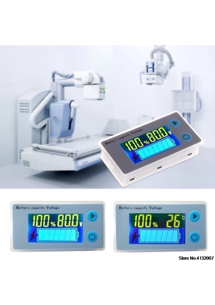 Pil Kapasitesi Göstergesi Voltaj Monitörü Evrensel Pil Kapasitesi Voltmetre Test Cihazı LCD Araba Kurşun-Asit Göstergesi (Yurt Dışından) fiyatları