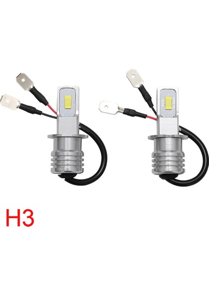 H10 Stili 12000K Buz Mavisi 2 Adet H4 H7 H11 H8 H Hb4 H Hb3 Mini Araba Far Ampülleri LED Lamba ile Lm Oto Sis Işığık 8000K (Yurt Dışından)