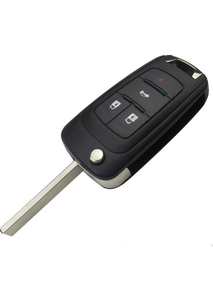 4 Düğme Stili Opel Için Okeytech Modifiye Flip Katlanır Anahtar Kabuk Kılıf Opel Vauxhall Insignia Için Chevrolet Aveo Cruze Orlando Trax HU100 Kesilmemiş Bıçak (Yurt Dışından)