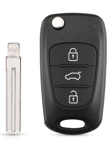 Rıo Stili Hyundai Için Keyyou Yeni Uzaktan Anahtar Kabuk Hyundai I20 I30 IX35 I35 Accent Kia Picanto Sportage K5 3 Düğmeler Flip Katlanır Uzaktan Anahtar Kutu (Yurt Dışından) fırsatları