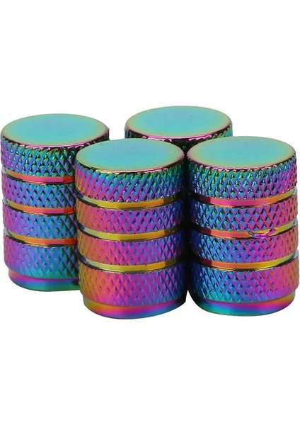 F Stili 4 Adet Neon Işıkları Renkli Alüminyum Araba Lastiği Valf Kapakları Mermi Tasarımı Araba Kamyon Hava Limanı Kapağı Lastik Jant Valfi Tekerlek Kök Kapağı (Yurt Dışından)