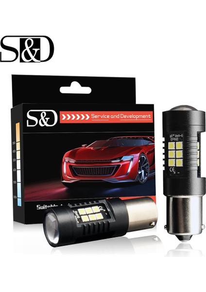 Kırmızı Stil BAY15D P21-5W Ar Işık LED Baw LED BAU15S PY21W BAY15D R5W 21 Smd Oto Lamba Ampuller LED 12V - 24V (Yurt Dışından) fırsatları
