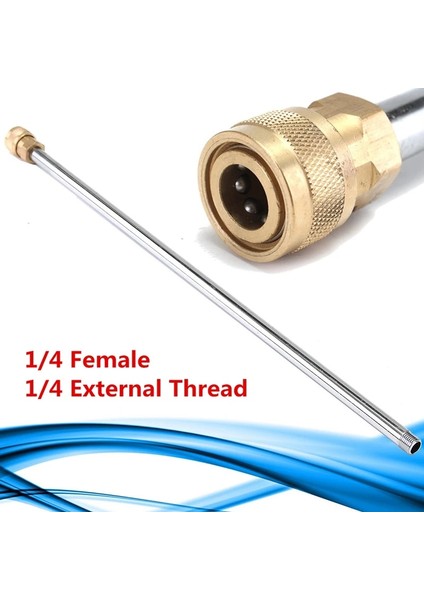 Turuncu Tarzı 21INCH Araba Püskürtücü Uzatma Lance. Karcher Için Farklı Erkek Konu Adaptörü, Lavorbrands Of Yüksek Basınçlı Yıkayıcı Çamaşır Makinesi (Yurt Dışından)