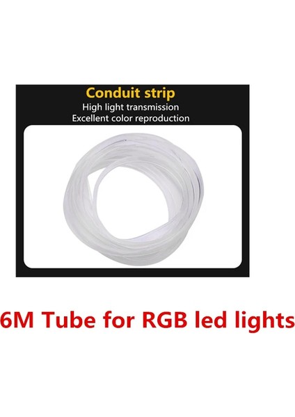 6m Hattı Bluetooth Oto Esnek Lambalar Araba Atmosfer Işığı Ortam Iç Dekorasyon Uygulaması Ses Kontrolü Kablosuz Rgb Neon LED Şeritler (Yurt Dışından)