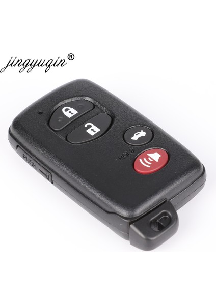4 Düğme Gümüş Tarzı Jingyuqin Akıllı Uzaktan Anahtar Kutu Düğmeleri Fob Kabuk Toyota Aurion Avalon Landcruiser Camry Highlander Rav4 (Yurt Dışından) fırsatları