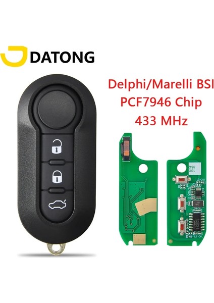 T B Tarzı Marelli Sistemi Datong Dünya Araba Uzaktan Anahtarı Fiat 500L Mpv Ducato Citroen Jumper Peugeot Boxer Pcfar Akıllı Anahtarı Sorun (Yurt Dışından)