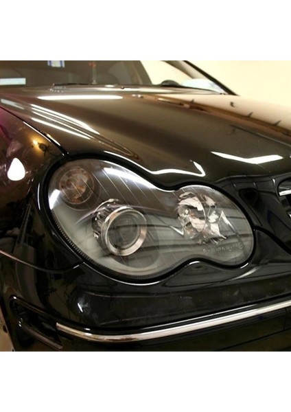 Doğru Stil Araba Far Şeffaf Lens Abajur Kapağı Mercedes Benz C-Class W203 Far Kabuk Lensler Araba Aksesuarları (Yurt Dışından) modelleri