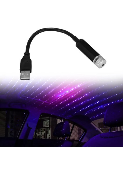 1 Adet Bir Araba USB Ortam Işığı Mini LED Mood Lambası Neon Atmosfer Lambası Renkli Evrensel Iç Ampul Tatil Partisi Karaoke Dekor Işık (Yurt Dışından)