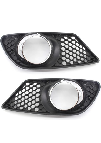 Çift ​​tarzı 1 Çift Ön Tampon Kapak Grille Mercedes Benz C-Class W204 Sis Işık Lambası Grill Çerçeve Çerçeve Oto Aksesuarları (Yurt Dışından) fiyatları