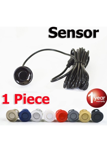Mavi Otopark Sensörü Siyah Kırmızı Mavi Gümüş Altın Beyaz Gri Şampanya Altın Rengi Sensör Kiti Monitörü Için Ters Sistem (Yurt Dışından)