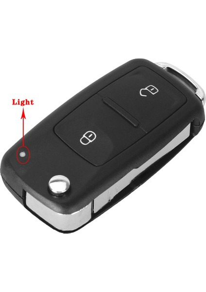 Model 1 Keyyou Düğmeleri Katlanır Araba Anahtarı Sustalı Anahtar Flip Anahtar Kabuk Vw Polo Passat B5 Tiguan Golf Volkswagen Seat Skoda (Yurt Dışından) fırsatları