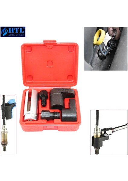 5 Adet Oksijen Sensörü Soket Anahtarı Konu Chaser Aracı Kiti Tüm Otomatik O2 Soket Kaldırma Kurulumu Için Fit Ofset Vakum Kurulumu (Yurt Dışından)