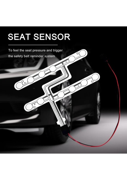 Yeni Varış Tarzı Evrensel Araba Koltuğu Basınç Sensörü Emniyet Kemeri Uyarı Hatırlatma Pedi Işgal Edilmiş Oturan Alarm Aksesuarı (Yurt Dışından) modelleri