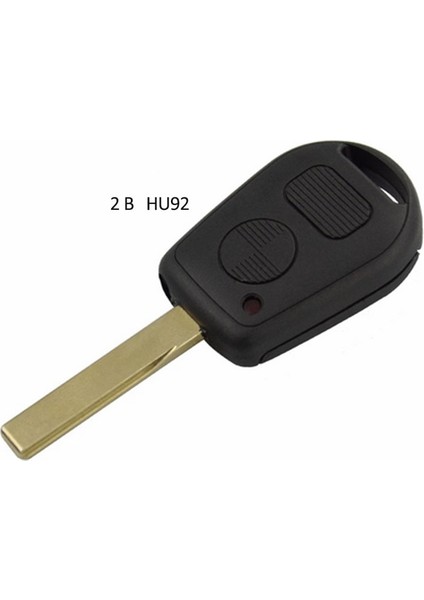2B-HU92 Dıykey Uzaktan Anahtar Kabuk Düğmeleri HU92 HU58 Bıçak Bmw E31 E32 E34 E36 E38 E39 E46 Z3 M3 X5 Z Xi (Yurt Dışından)