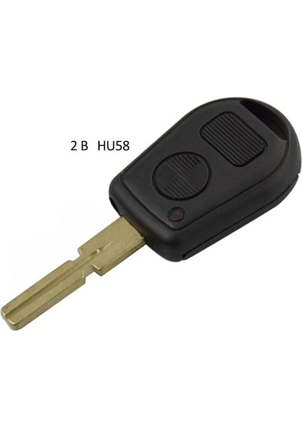 2B-HU92 Dıykey Uzaktan Anahtar Kabuk Düğmeleri HU92 HU58 Bıçak Bmw E31 E32 E34 E36 E38 E39 E46 Z3 M3 X5 Z Xi (Yurt Dışından)