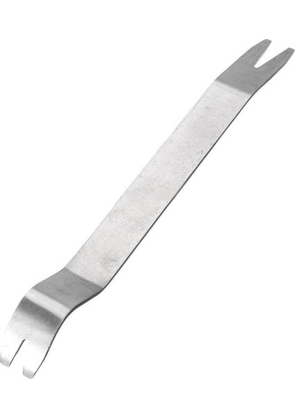 18CM Kit Trim Kapı Klipsi Paneli Dashboard Ses Radyo Iç Onarım Temizleme Aracı Metal Gümüş Renk Araba Temizleme Gözetleme Aracı (Yurt Dışından)