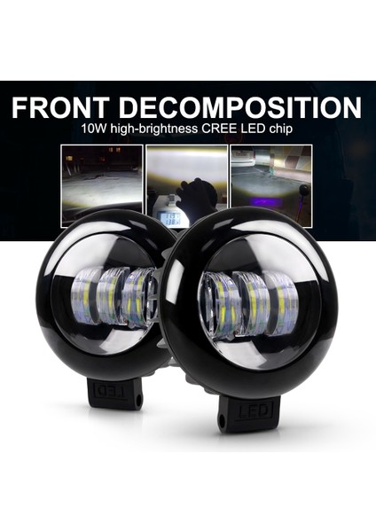 1 Adet-Kare Tarzı Nlpearl LED Işık Barwork Işık 30W Angel Eyes LED Bar Offroad 12V 24V Sis Lambası 4x4 Jeep Atv Suv Kamyonlar Araba Traktör (Yurt Dışından) fırsatları
