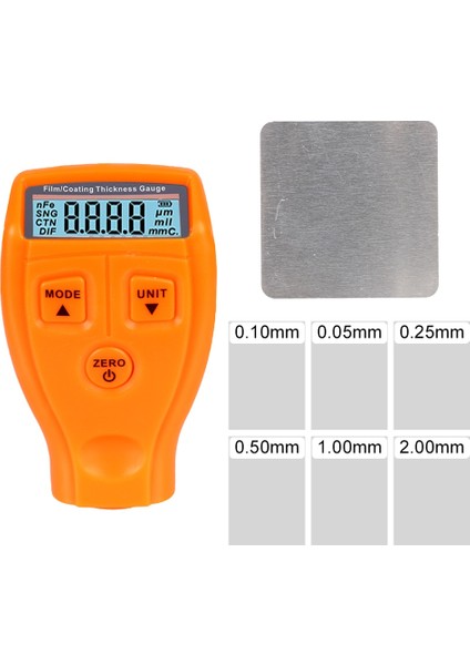 Turuncu Tarzı Otomotiv Test Aracı Manuel Boya Aracı GM200 Otomatik Film Kaplama Kalınlık Ölçer Ölçer Araba Boyası Kalınlık Test Cihazı (Yurt Dışından)