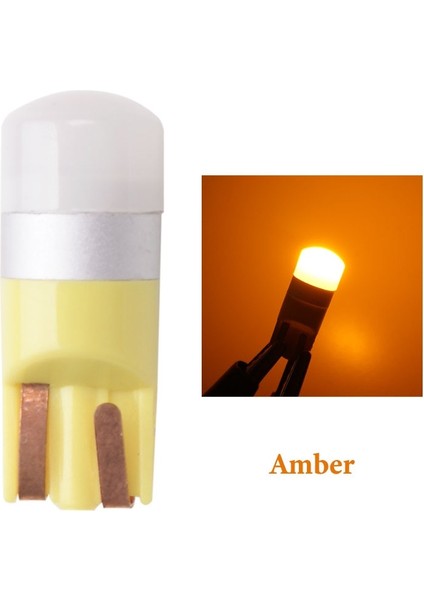 12V Tarzı Kehribar 1x T10 LED W5W LED Kamyon Araba Motoru LED Smd Dome Gümrükleme Işığı Lisans Plaka Işığı Iç Okuma Lambası (Yurt Dışından)