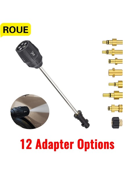 Mavi Stil Roue Basınçlı Yıkama Metal Değnek Su Püskürtme Lance Mızrak Karcher Parkside Stanley Black Decker Için Hızlı Jet Yıkama Memesi (Yurt Dışından) fiyatları