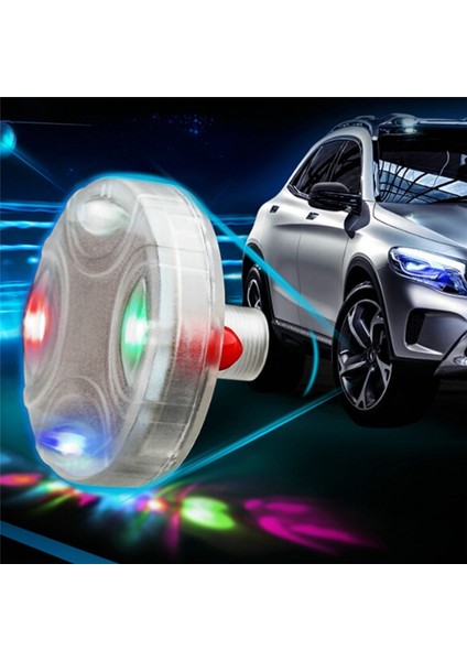 4 Mod 12 LED Araba Oto Güneş Enerjisi Flaş Tekerlek Lastik Jant Işık Lambası Dekorasyonu (Yurt Dışından)