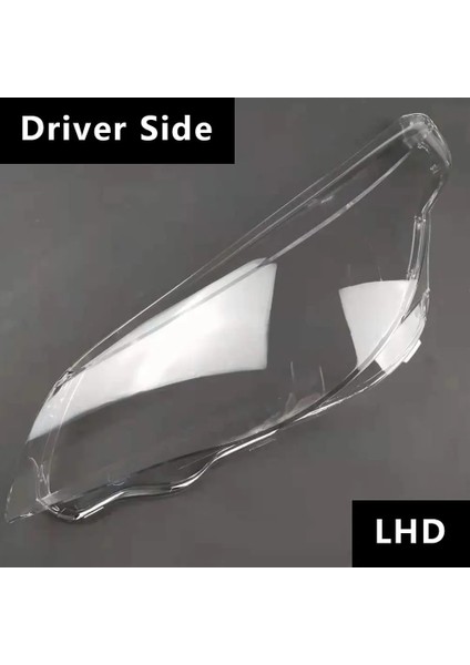 Lhd Sürücü Tarafı Stili Araba Far Lens Cam Abajur Kapak Abajur Parlak Kabuk Ürün Bmw E60 E Sağ ve Sol (Yurt Dışından)