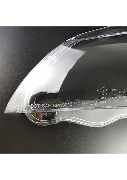 Lhd Sürücü Tarafı Stili Araba Far Lens Cam Abajur Kapak Abajur Parlak Kabuk Ürün Bmw E60 E Sağ ve Sol (Yurt Dışından) modelleri