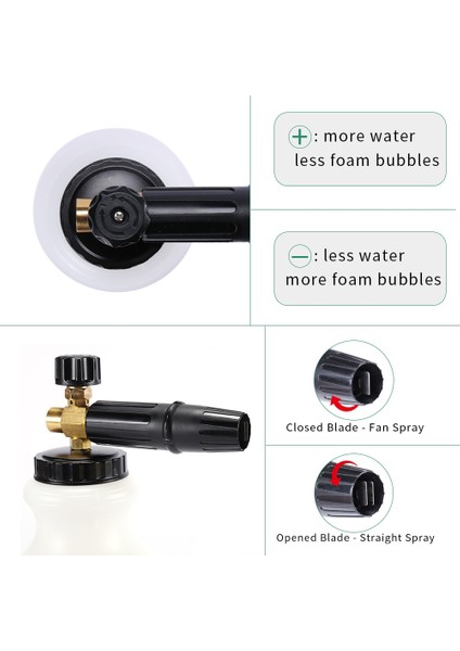 M22-ERKEK Konnektör Stili Yüksek Basınçlı Yıkayıcı Ayarlanabilir Pirinç Pro Kar Köpük Lance Araba Temiz Köpük Yıkayıcı Sabun Tabancası Köpük Memesi Köpük Jeneratörü Köpük Üreticisi (Yurt Dışından) fırsatları