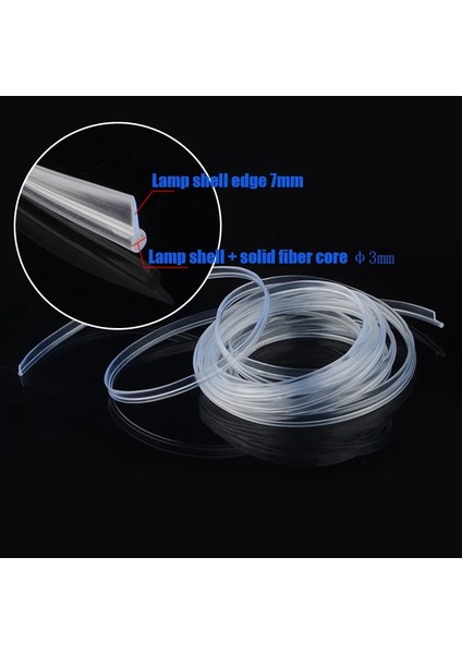 9 Metre 3mm Araba Iç Dekor Fiber Optik Neon Tel Şerit Işık Kılavuzu Uzatma Aksesuarları, Ortam Aydınlatma Ekipmanları Için (Yurt Dışından)