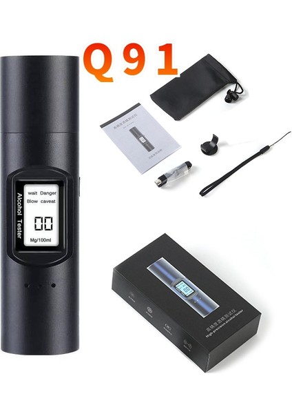 Q91 Stili HT-611 Dijital Alkol Test Cihazı Nefesten Alkol Test Cihazı Alkol Ölçer Alkol Ölçüm Cihazı Alkol Nefes Test Cihazı Dfdf (Yurt Dışından)