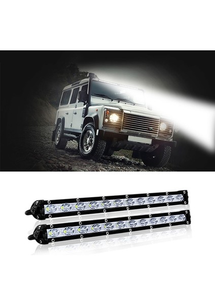 1 Adet Offroad Aksesuarları LED Çalışma Işık Çubuğu Arabalar Için 4x4 LED Ampuller Spot 12 Volt Araba LED Işıkları Römork Traktörleri Atv Işığı (Yurt Dışından)