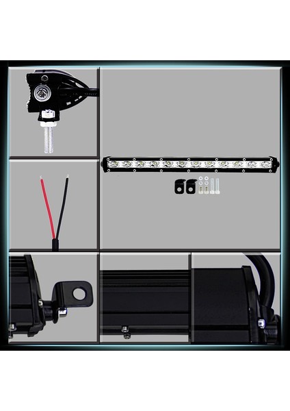 1 Adet Offroad Aksesuarları LED Çalışma Işık Çubuğu Arabalar Için 4x4 LED Ampuller Spot 12 Volt Araba LED Işıkları Römork Traktörleri Atv Işığı (Yurt Dışından) fiyatları