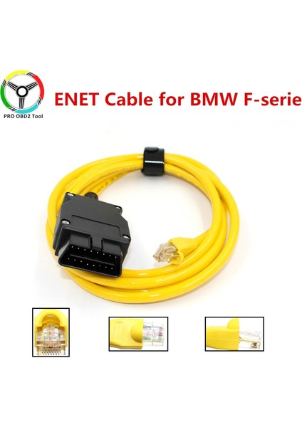 CD Stili Olmadan Bmw F Serisi Için Li Enet Kablosu Icom Obd2 Kodlama Teşhis Kablosu Ethernet Veri Obdıı Kodlama Gizli Veri Aracı (Yurt Dışından)