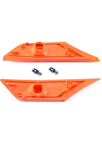 Ampuller Tarzı ile Kehribar Yubao Araba Yan Işaretleyiciler Lens Switchback Smokedamberwhite Sinyal Lambaları Civic x 10TH Flaşör Köşe Park Işığı (Yurt Dışından)