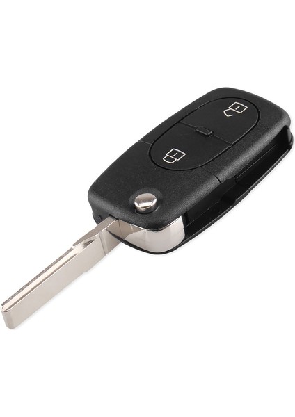4 Düğme Keyyou Flip Fob Araba Uzaktan Anahtar Kabuk Kılıf Vw Volkswagen Passat Jetta Golf Beetle Düğmeleri Fit CR1616 (Yurt Dışından) modelleri
