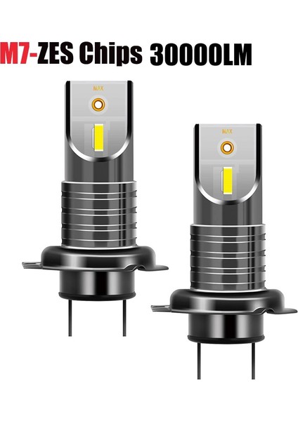 30000LM Tarzı M7-30000LM 2 Adet Lm Süper Parlak H7 H11 Hb Hb Hır2 LED Araba Far Ampülleri 110W 6000K Ampul LED Araba Işıkları Sis Lambası 12V (Yurt Dışından)