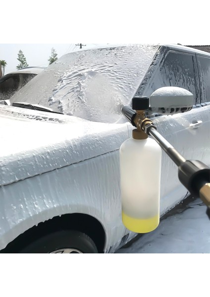 Renksiz Stil Karcher Için Kar Köpük Lance K2 K3 K4 K5 K6 K7 Araba Basınçlı Yıkama Makineleri Ayarlanabilir Püskürtme Memesi ile Sabun Köpüğü Jeneratörü (Yurt Dışından)