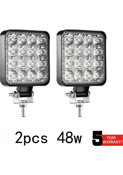 2x 48W Çalışma Lambası Stili LED Işık Çubuğu 48W LED Çalışma Işıkları 16BARRA Otomotiv LED Bar Offroad Araba Için LED Spot 4WD Araba Suv Atv Traktör Tekne Kamyonları (Yurt Dışından)
