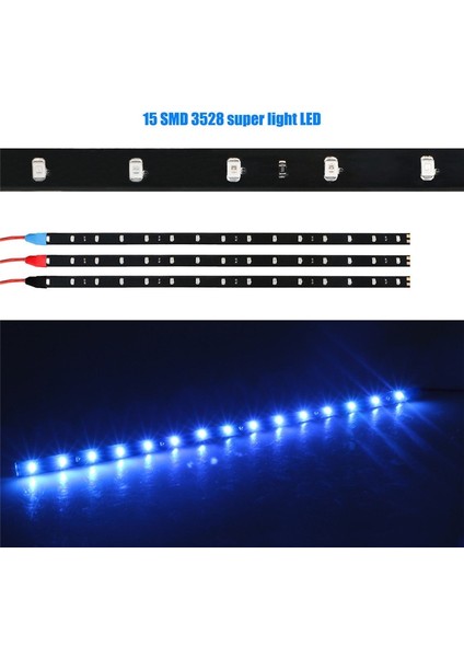 Kırmızı 2 Adet Su Geçirmez Dc 12V Motor LED Şerit Smd Gövde Altı Dekoratif Şerit Işık Araba Motosiklet Için Güzel Dekoratif Yumuşak Işıklar (Yurt Dışından) indirimleri