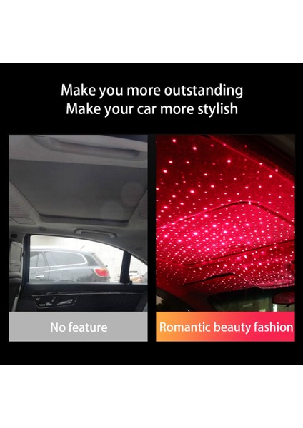 Mor Mavi Işık Araba Çatı Projeksiyon Işığı USB Taşınabilir Ayarlanabilir LED Atmosfer Işığı Arabalar Yatak Odası Partileri Için Iç Tavan Projektörü (Yurt Dışından) modelleri