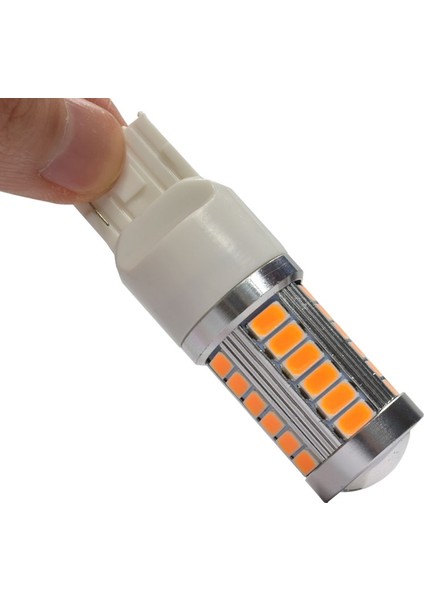 7440 Kırmızı 1156 Baw T20 LED Otomotiv Kuyruk Ampul Fren Lambası Araba LED Dönüş Ters Işıkları Gündüz Çalışan Sinyal Lambası (Yurt Dışından) indirimleri