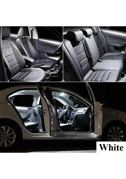 X6 E71 E72 -12P Stili 6000K Beyaz Araba LED Iç Işık Kiti Canbus Bmw X1 E84 F48 X2 F39 X3 E83 F25 X4 F26 X5 E53 E70 F15 F85 X6 E71 Oto Iç Mekan Lambası Abrıght (Yurt Dışından)