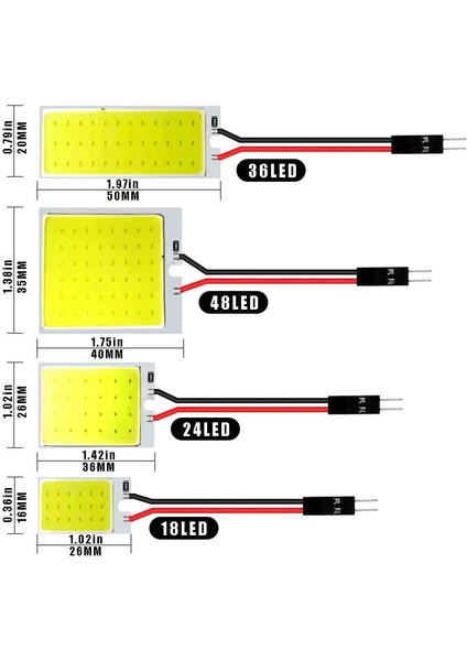 Beyaz Stil FD-18LED W Araba W5W LED Cob Ampul Iç Okuma Işığı Festoo Auto Dome Plaka Bagaj Bagaj Lambası (Yurt Dışından) modelleri