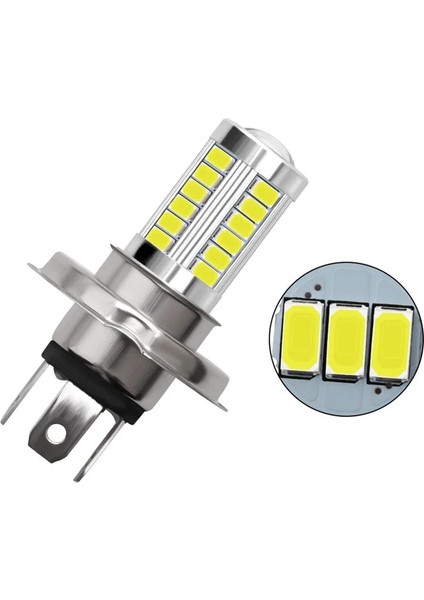 1 Adet Basit Sürüm Araba Sis Ampulü H4 Lambası Sis Lambası Farları LED Diyotlar Lambalar Ampuller Süper Parlak Motosiklet Ampulleri Beyaz Sis Farları (Yurt Dışından) modelleri