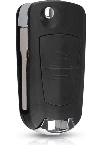 HU100 Dandkey 2 Düğme Modifiye Araba Flip Uzaktan Anahtar Kabuk Opel Astra Zafira Vectra Omega (HU100HU46HU43YM28) Anahtar Kutu (Yurt Dışından) modelleri