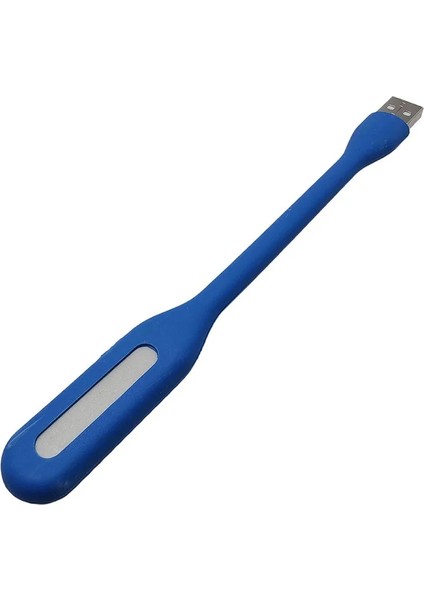 Koyu Mavi LED USB Lamba Kitap Işık Mini Taşınabilir USB LED Işık Güç Bankası Taşınabilir Dizüstü Bilgisayar LED Okuma Masası Işık USB Gece Işıkları (Yurt Dışından)